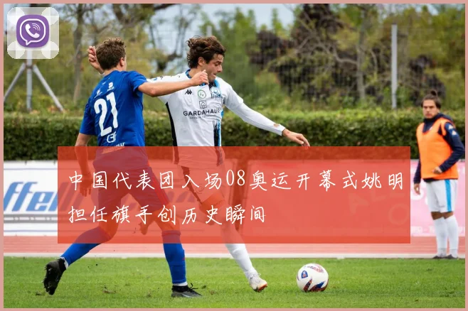 中国代表团入场08奥运开幕式姚明担任旗手创历史瞬间